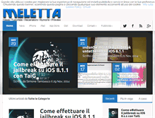 Tablet Screenshot of meletta.net